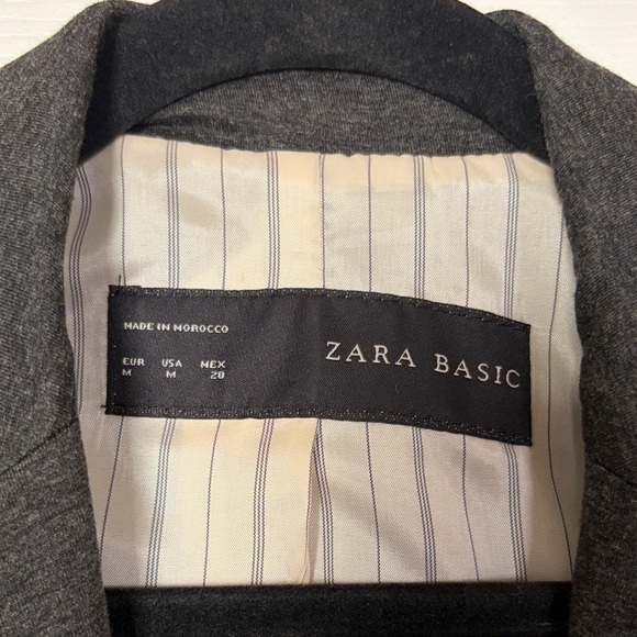 Zara Printed Cuff Blazer | EUC | Sz M - Picture 5 of 7